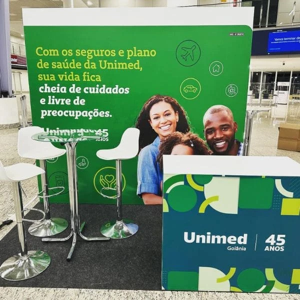 Espaço instagramável de loja